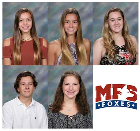 Five Student-Athletes Receive FSL Honors