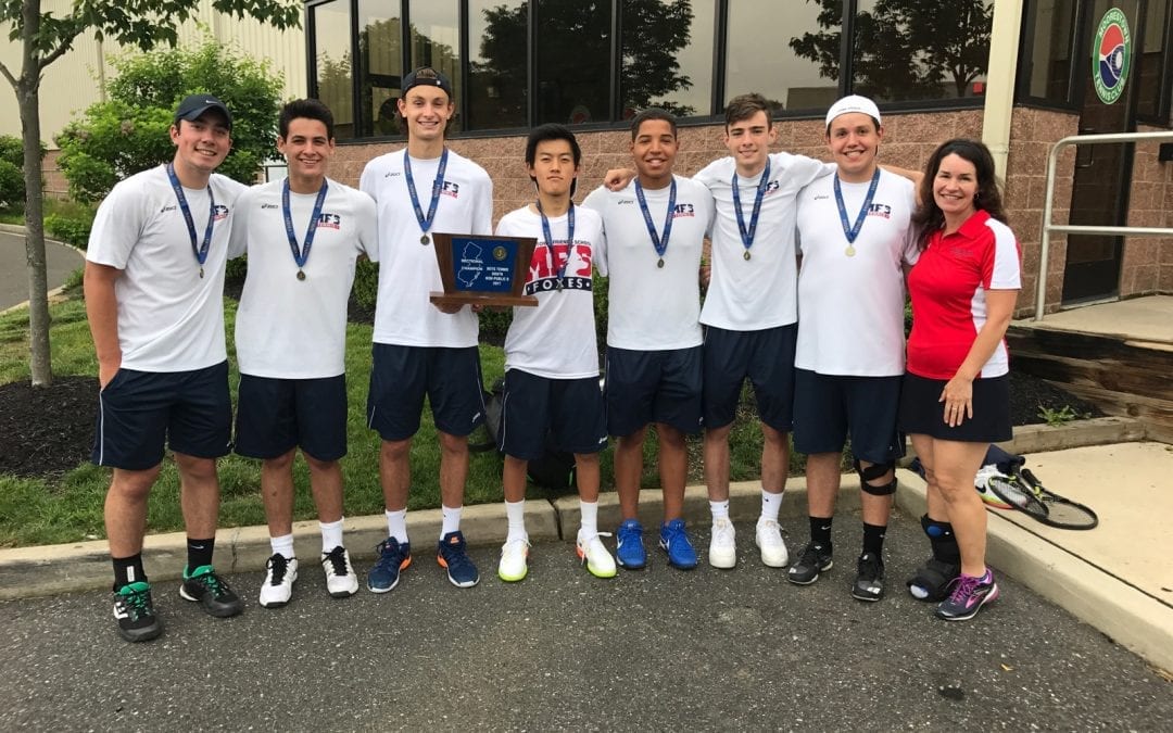 Moorestown Friends Boys’ Tennis Wins South Jersey Championship