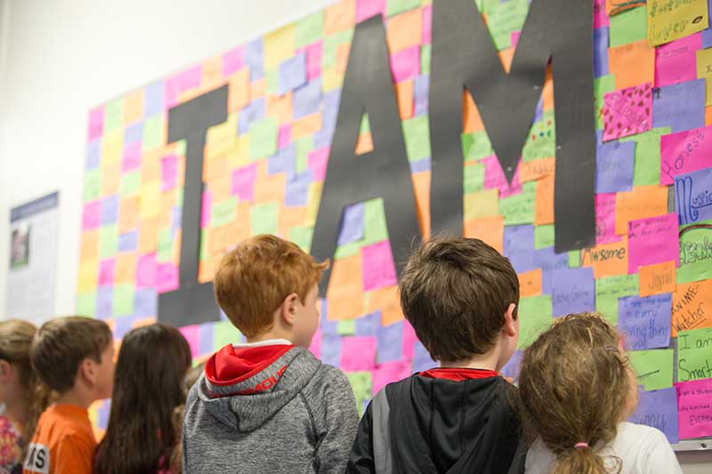 Kindergarten Writes “I Am” Poems Inspired by Middle School Diversity & Inclusion Club