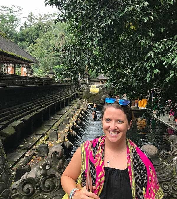 Second Grade Teacher Paige Bloom Deepens Yoga Practice and Mindfulness in Bali through Zekavat Summer Sabbatical