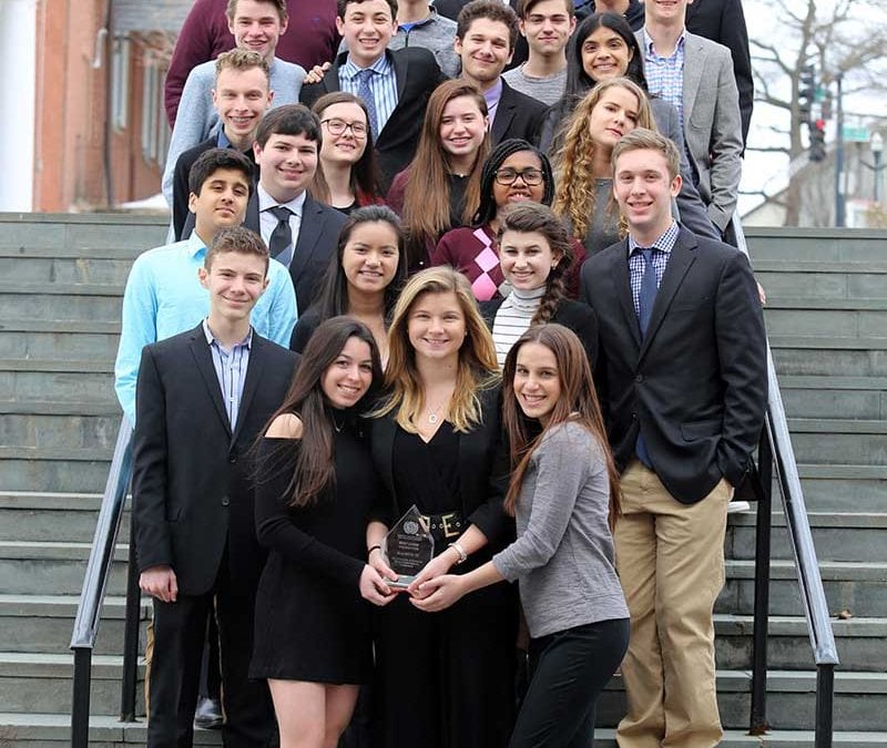 MFS Wins Best School Delegation at University of Delaware Model UN Conference