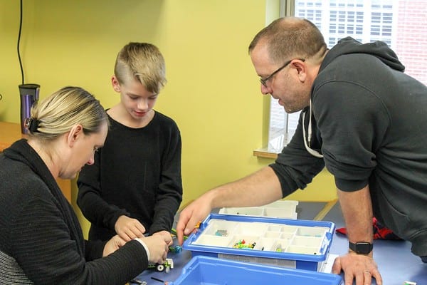 Lower School Robotics Club Programs the Future with Lego Creations