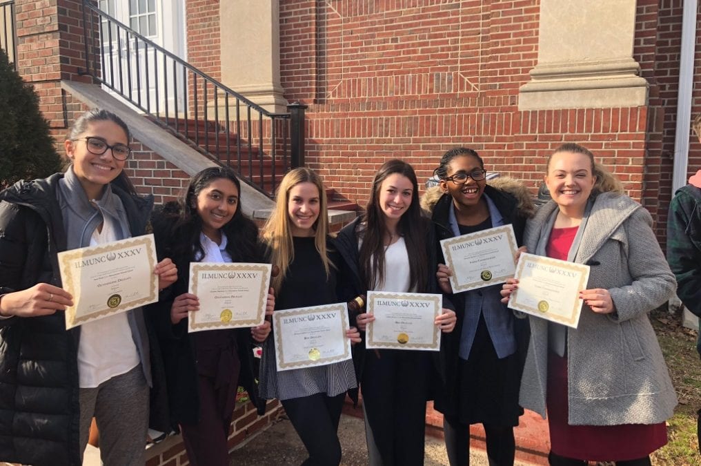 Model UN Students Earn Awards at Philadelphia Conference
