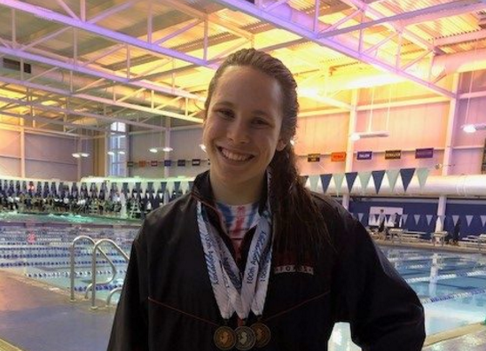 Allison Fenska ’21 Named Swimming All-American