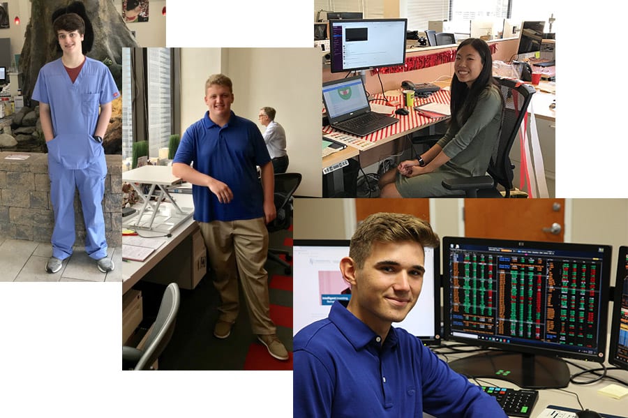 2019 Co-op Program Provides Engaging Internship Experiences for Four Students