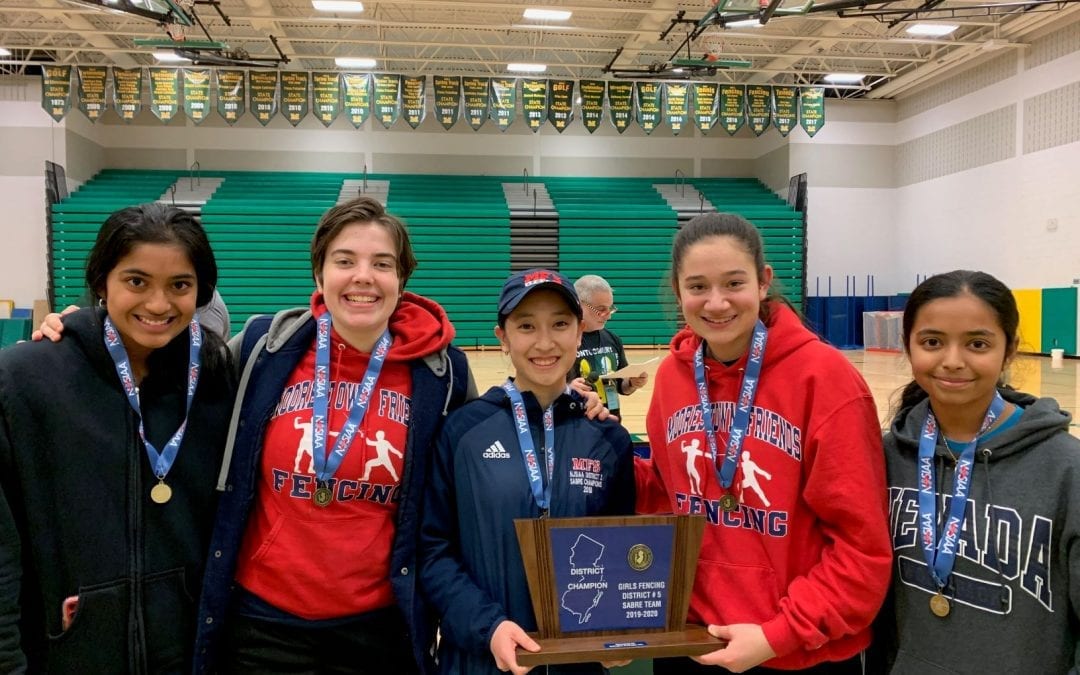 Fencers and Swimmers Win Championships