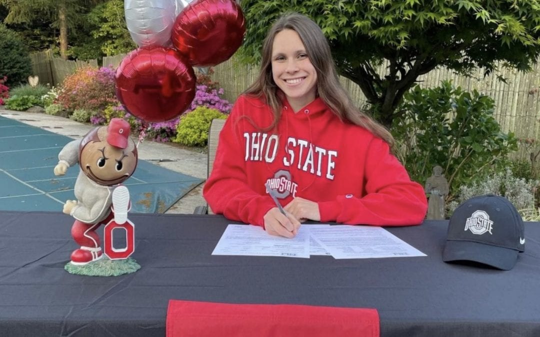 Allison Fenska ’21 Signs NLI To Swim at The Ohio State University