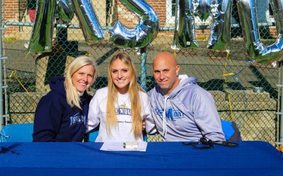 Bella Pescatore ’22 Signs National Letter of Intent to Play Tennis at Mount Saint Mary’s University