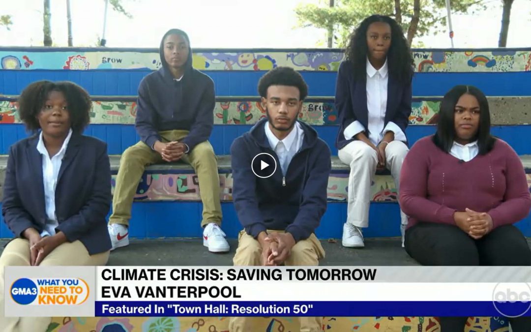 Eva Vanterpool ’23 Appears in Play Depicting Environmental Crises Facing Black and Brown Communities Recently Featured on ABC’s Good Morning America