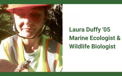Alumni Environmental Stewardship Profile: Laura Duffy ’05 Marine Ecologist and Wildlife Biologist
