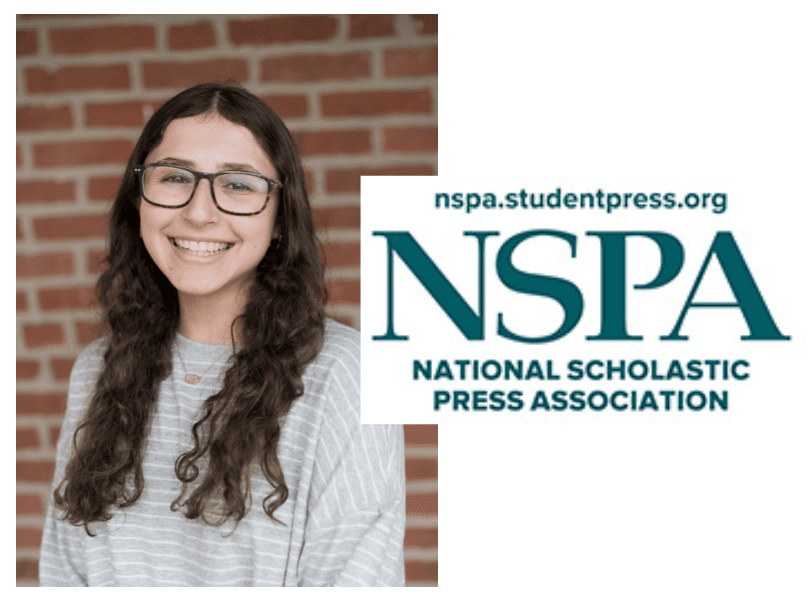 Senior Awarded Second Place in 2022 NSPA Awards