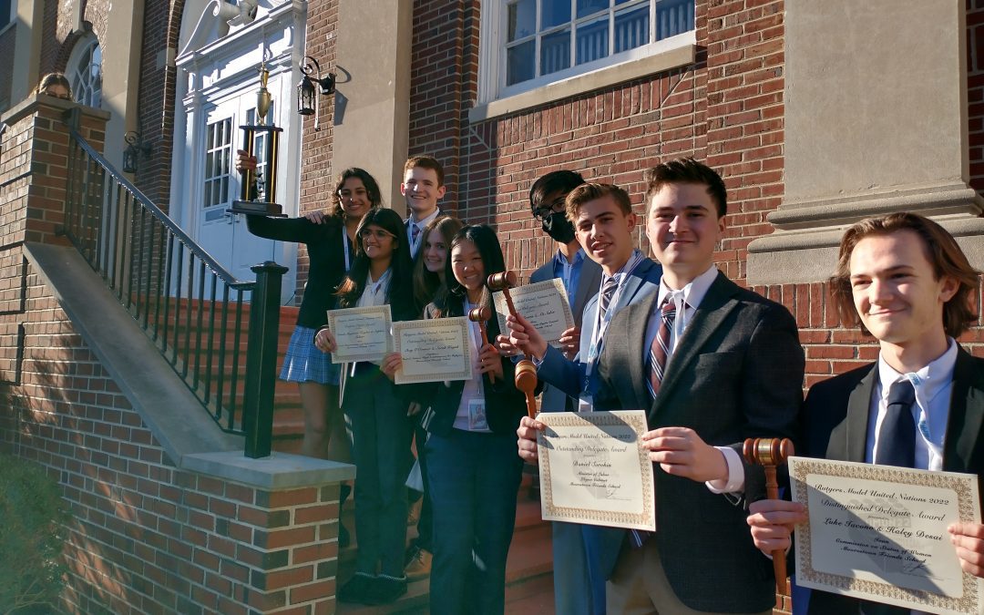 Students Receive Seven Awards at Rutgers University Model UN Conference