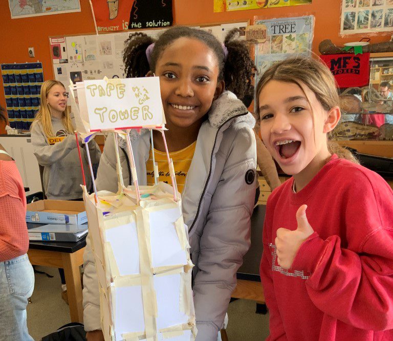Sixth Graders Explore Earthquakes and Engineer Earthquake-Resistant Buildings