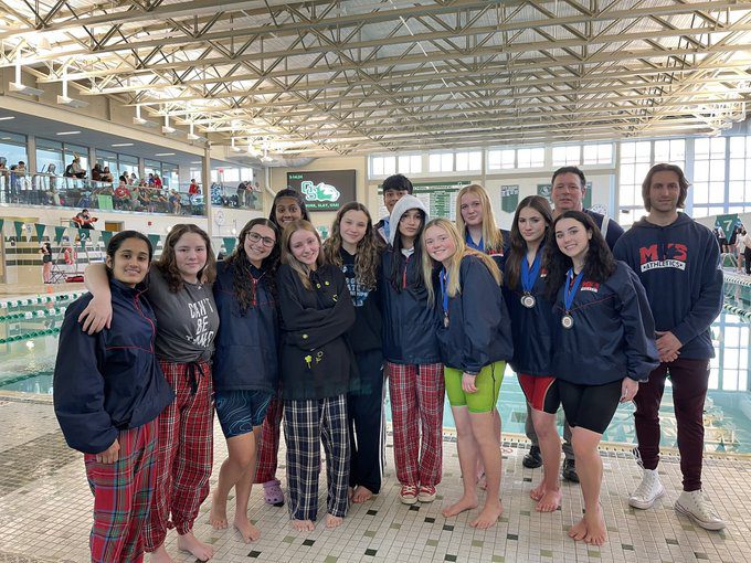 Girls’ Swimming Captures Third Place at FSL Champs