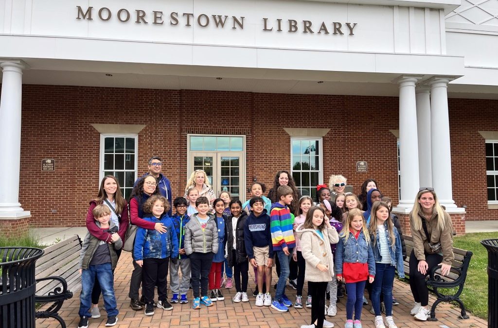 Second Graders Visit Moorestown Public Library