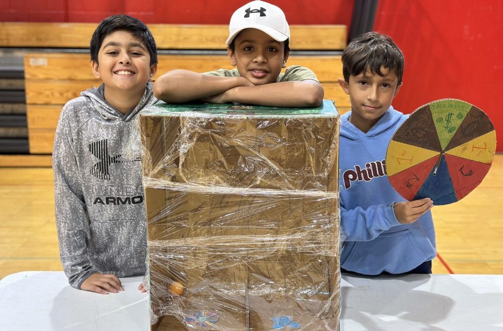 Innovative Fifth Graders Host Cardboard Arcade