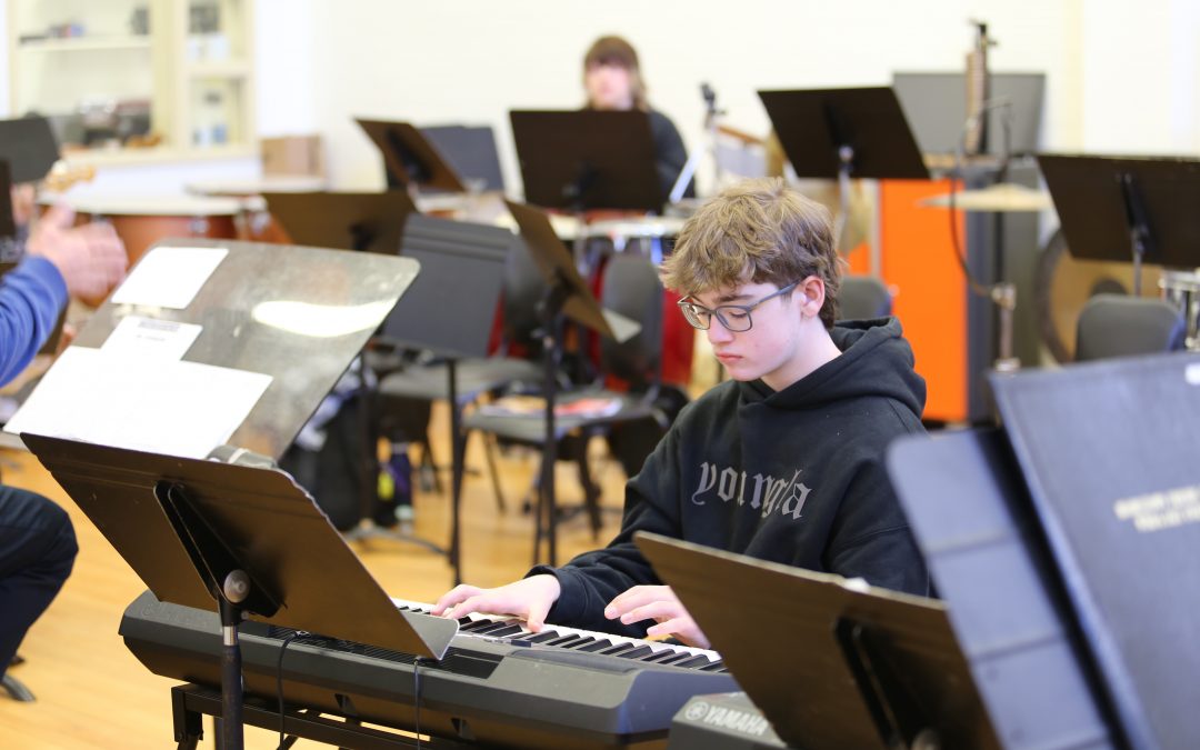 Students Hone Skills at Upper School Music Retreat